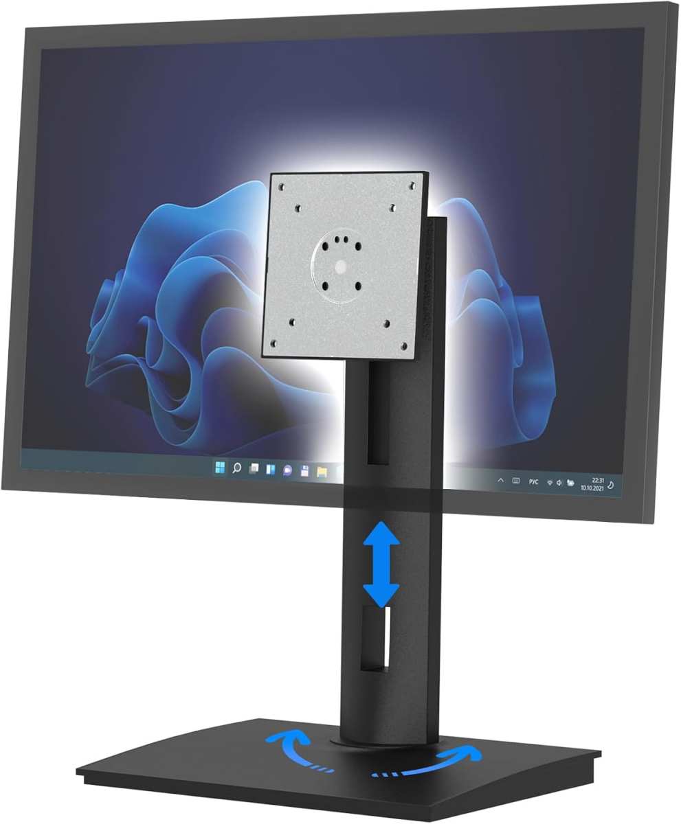 budget monitor ergonomic stand limitations