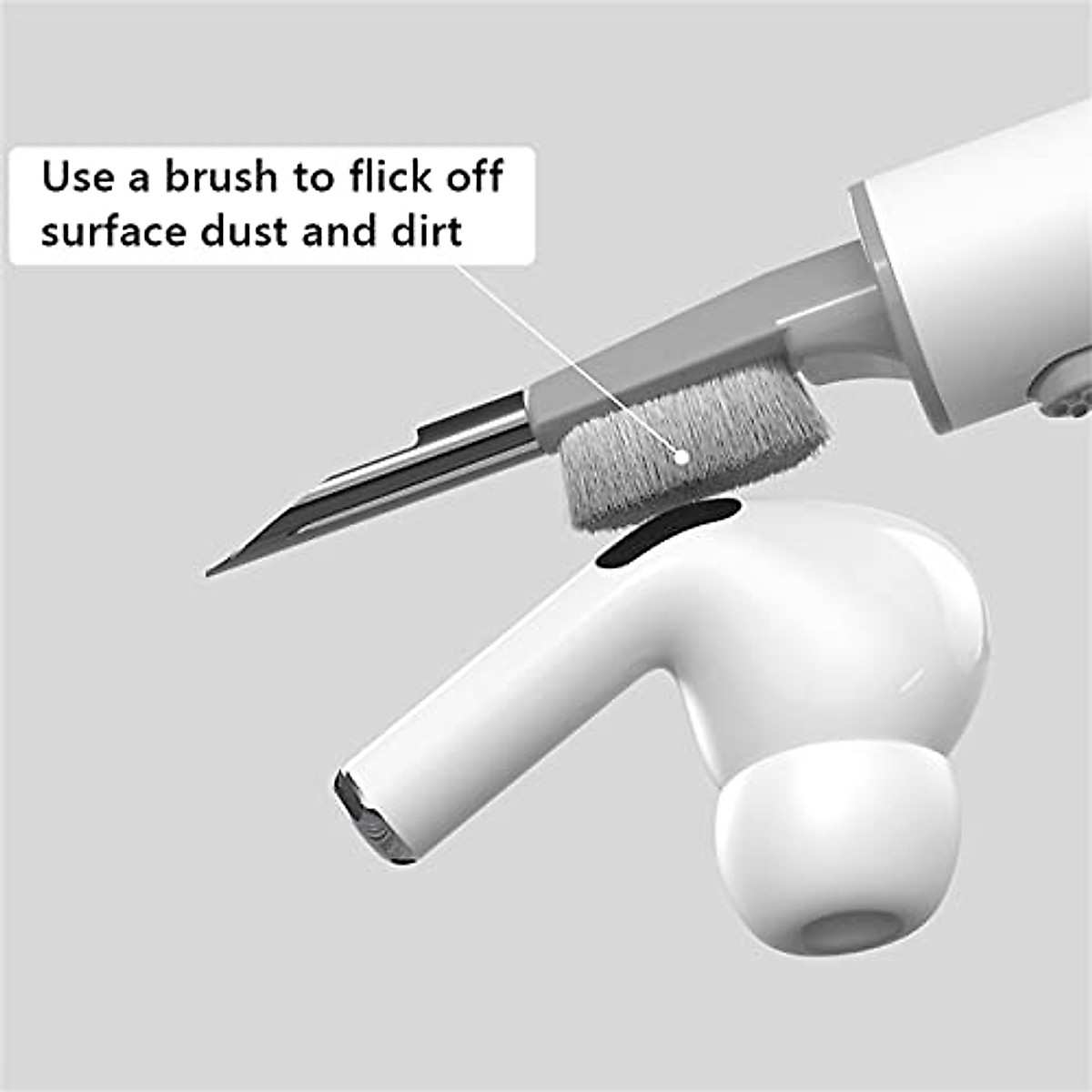 cleaning earbud mesh