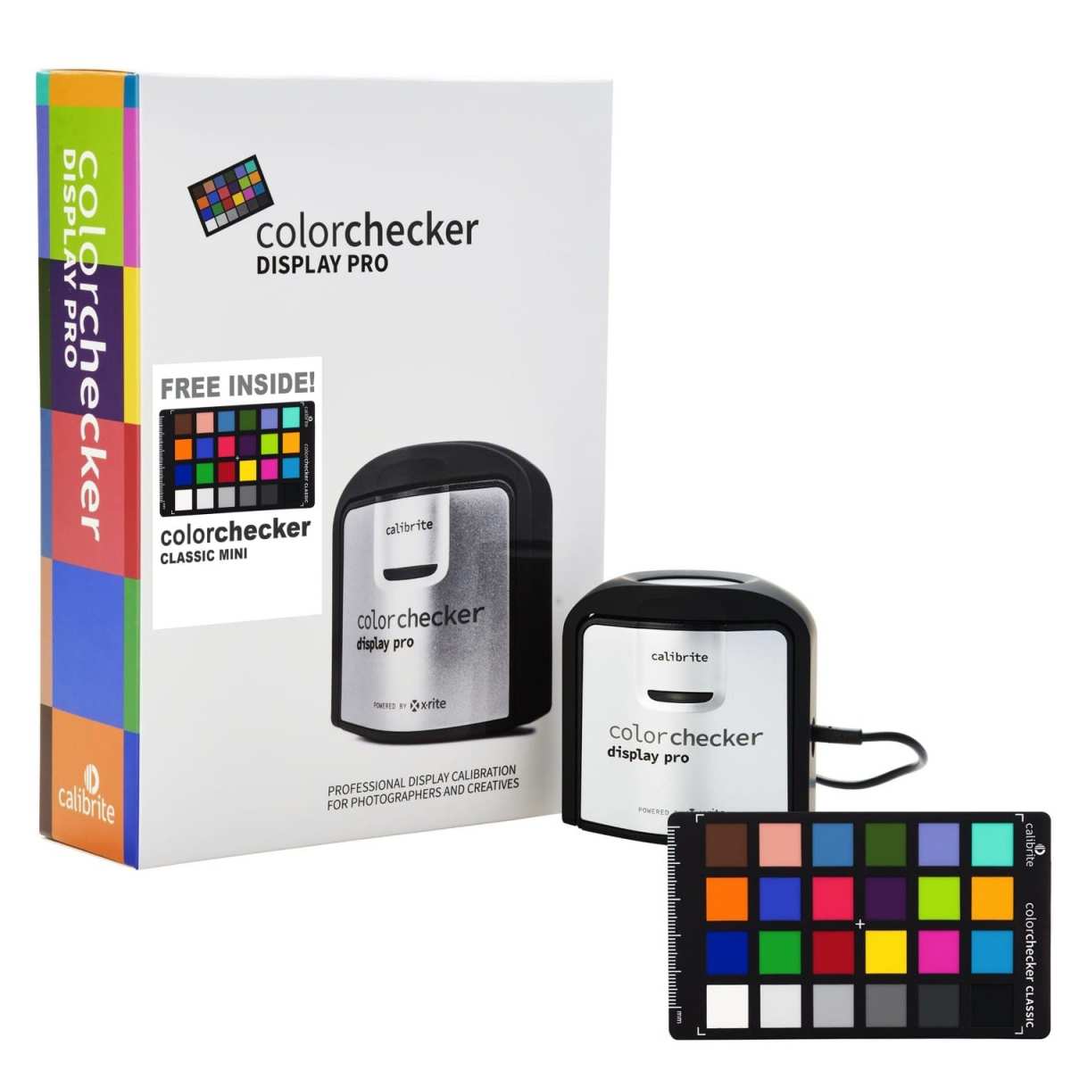 color calibration device on monitor