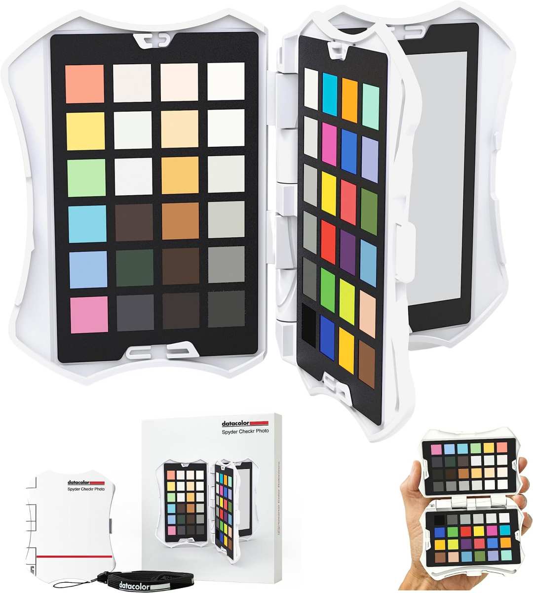 colorimeter profiling measurement patches on screen