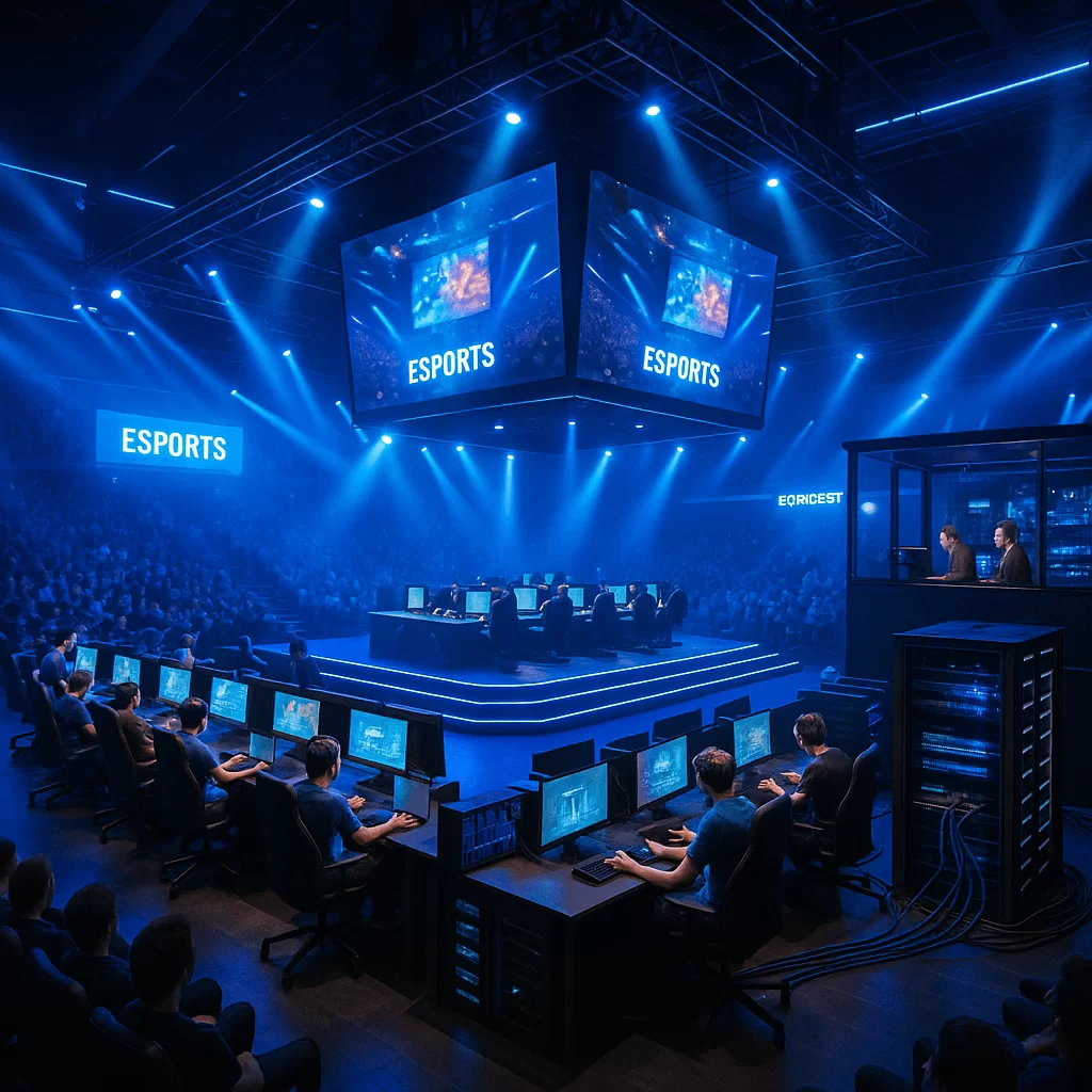 competitive esports gaming monitor flat screen