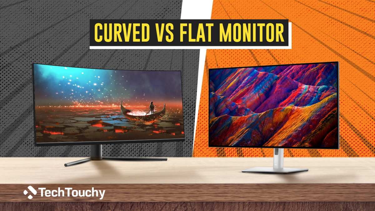 curved flat monitor comparison