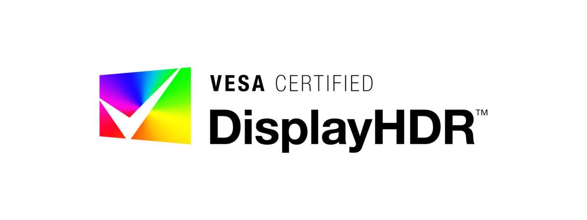 DisplayHDR certification badge comparison