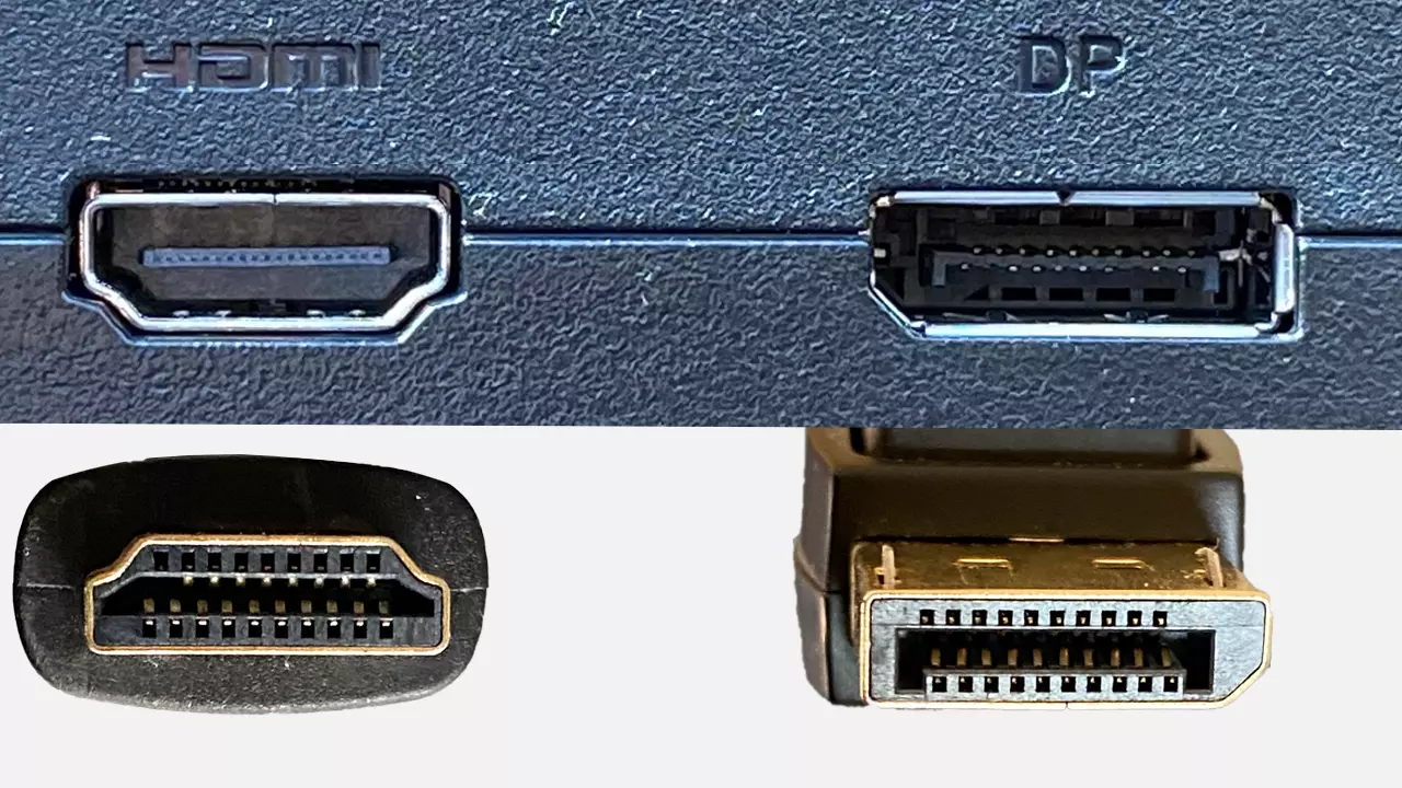 DisplayPort cable vs HDMI cable comparison