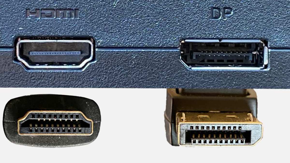 DisplayPort vs HDMI cable comparison
