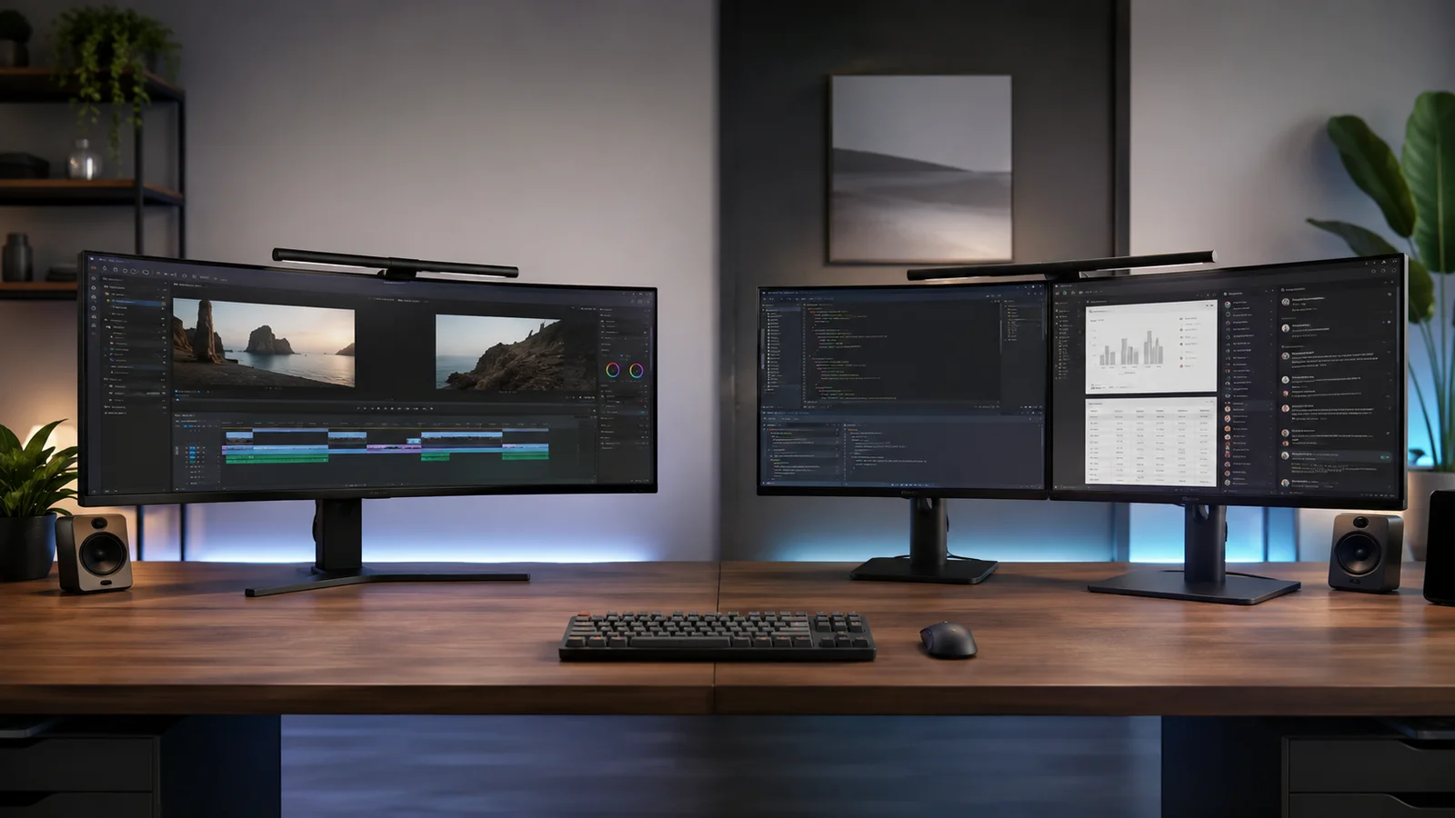 dual monitor setup versus single ultrawide comparison