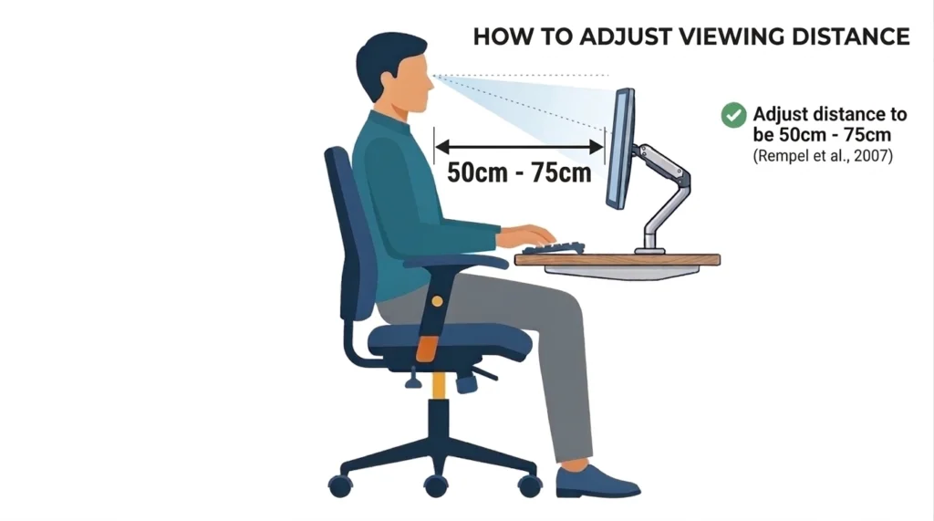 ergonomic trading setup