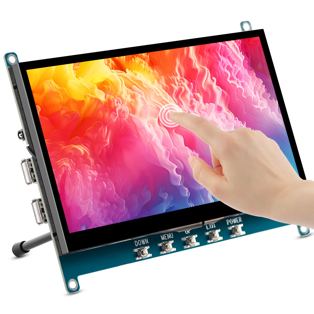 external touchscreen monitor connection rear IO panel