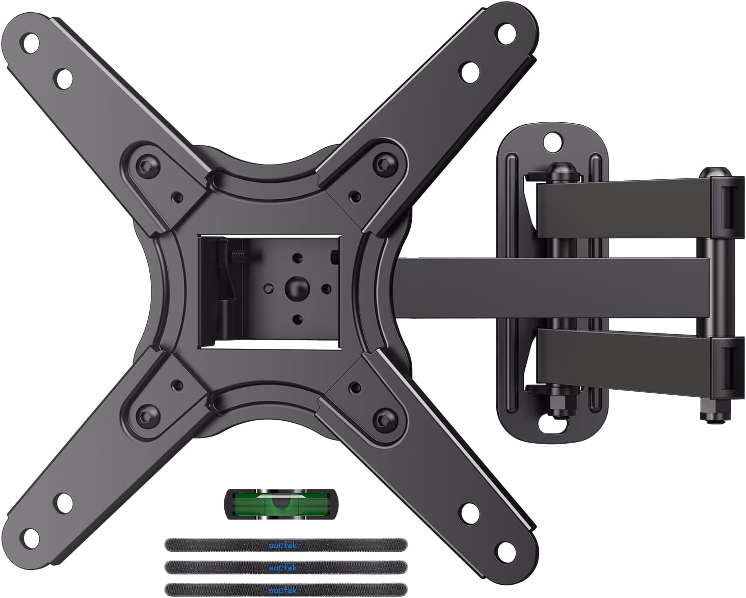 full motion articulating wall mount for curved monitor