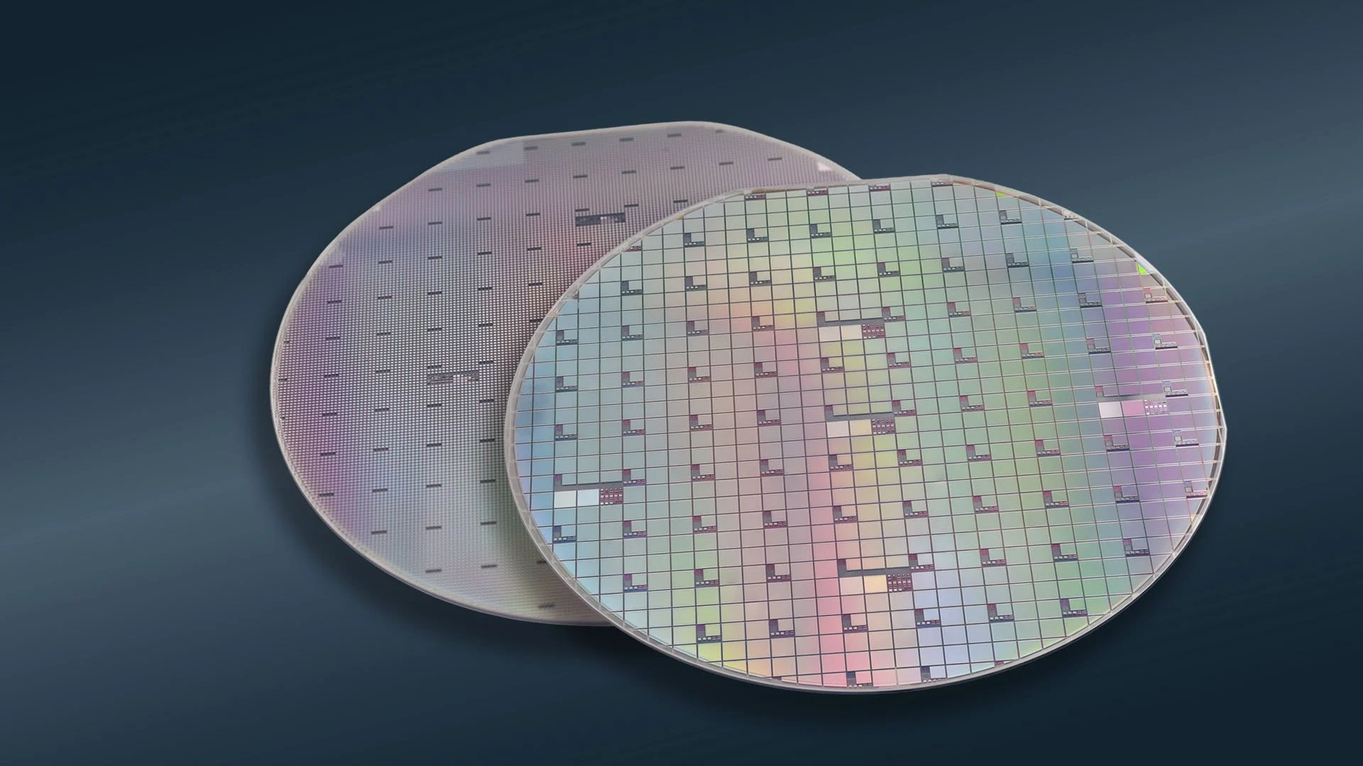 Gallium nitride LED semiconductor wafer