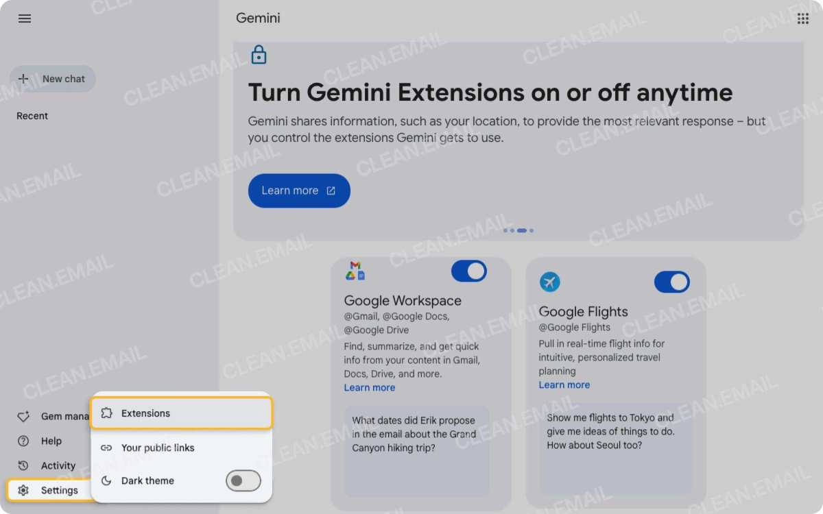 Google Workspace AI integration