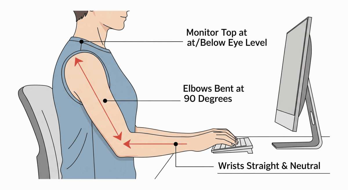 gorilla arm ergonomics touchscreen