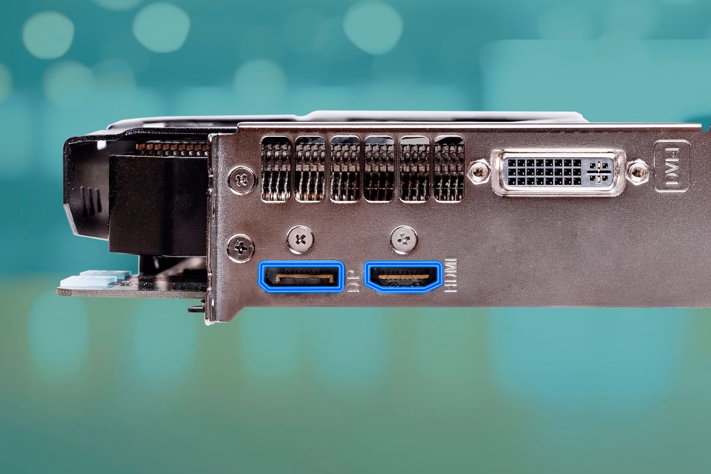 GPU display output ports
