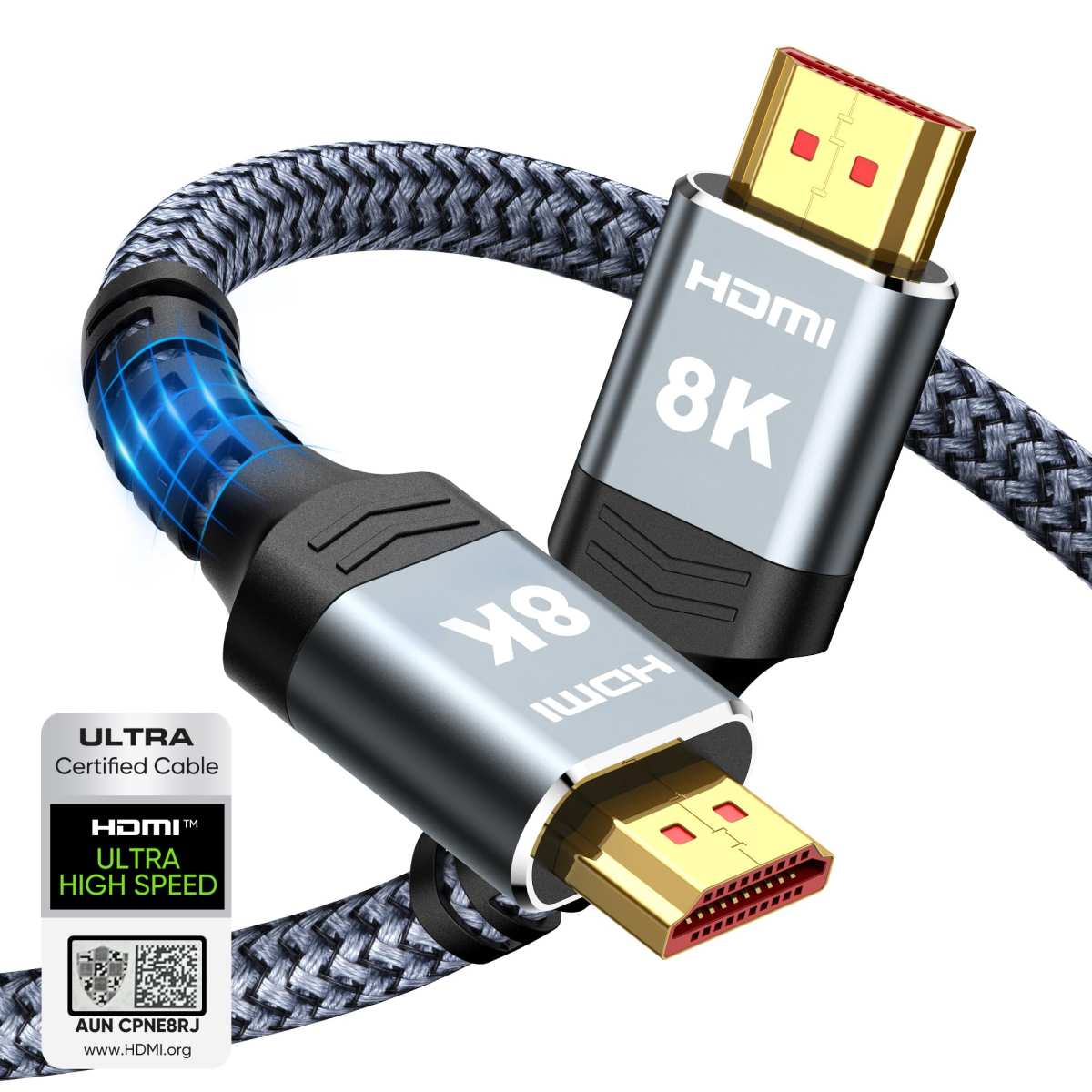 HDMI 2.1 cable connector