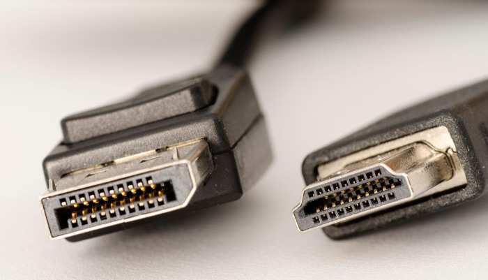 HDMI and DisplayPort cables comparison