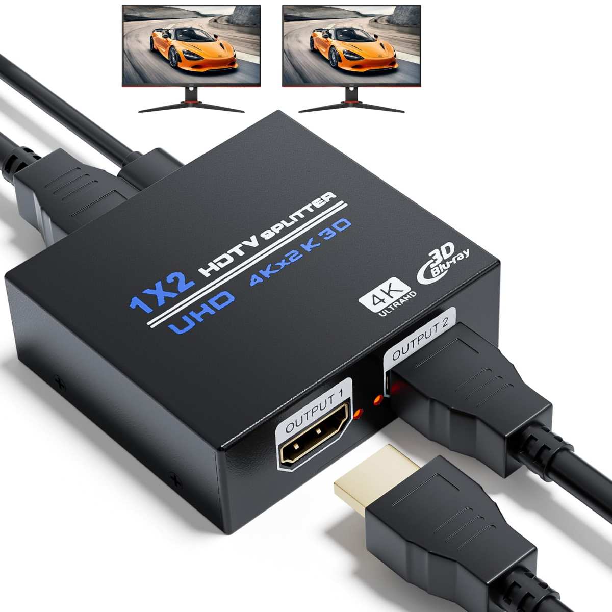 HDMI splitter for screen mirroring