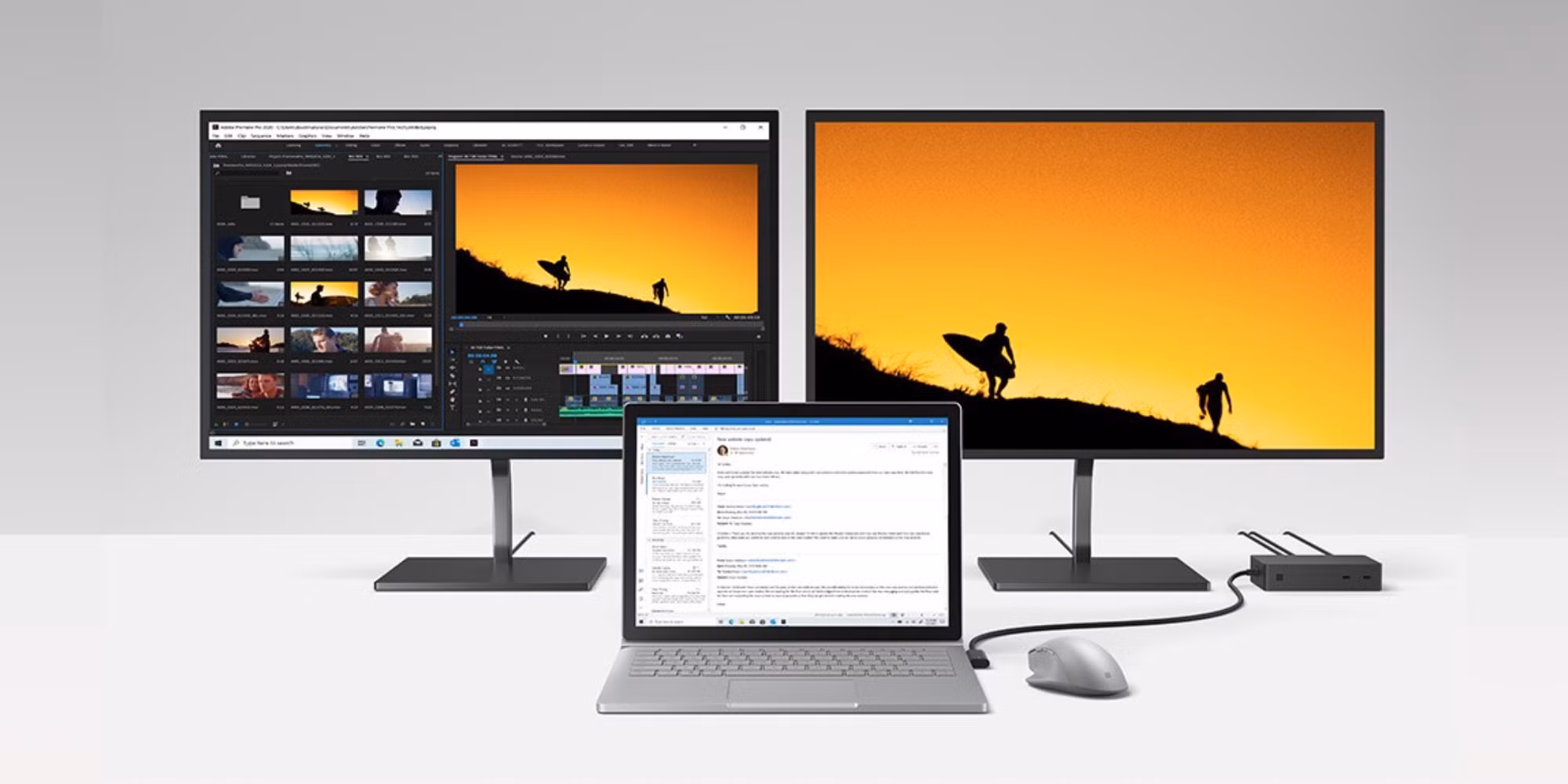 how to mirror screen on dual monitors