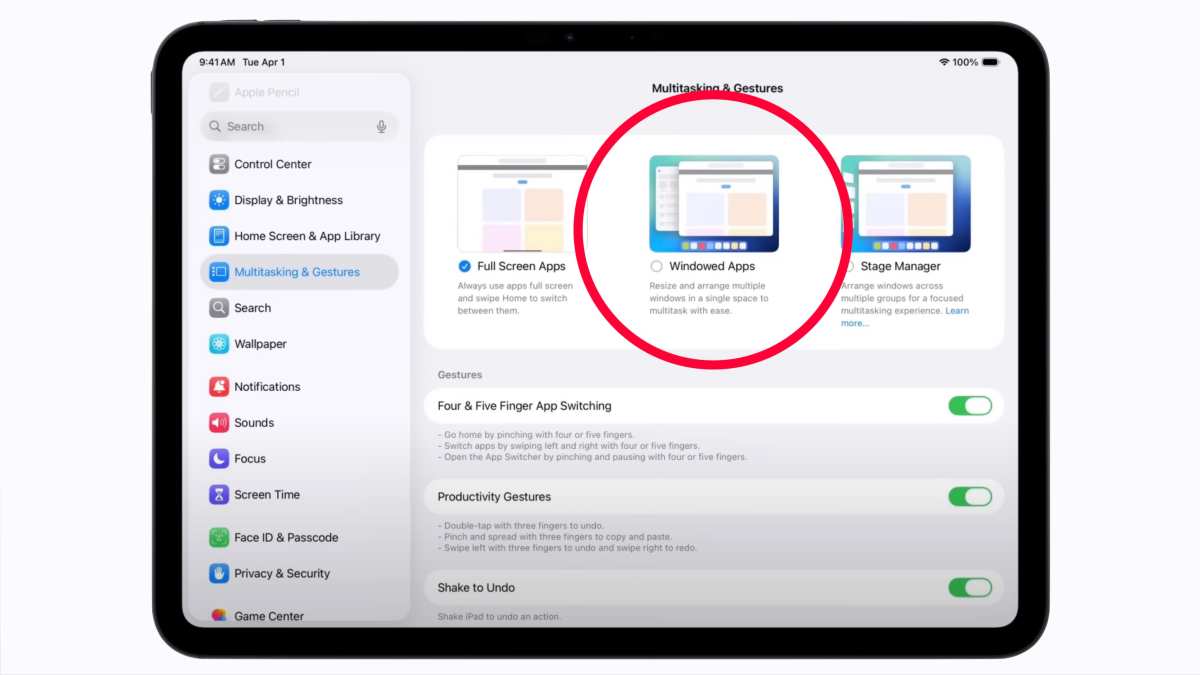 iPad Split View