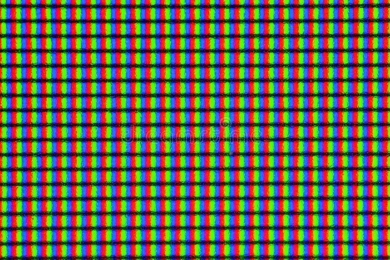 IPS panel monitor close up display