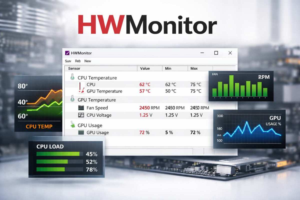 laptop temperature monitoring software