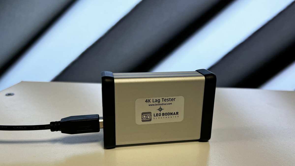 Leo Bodnar input lag tester