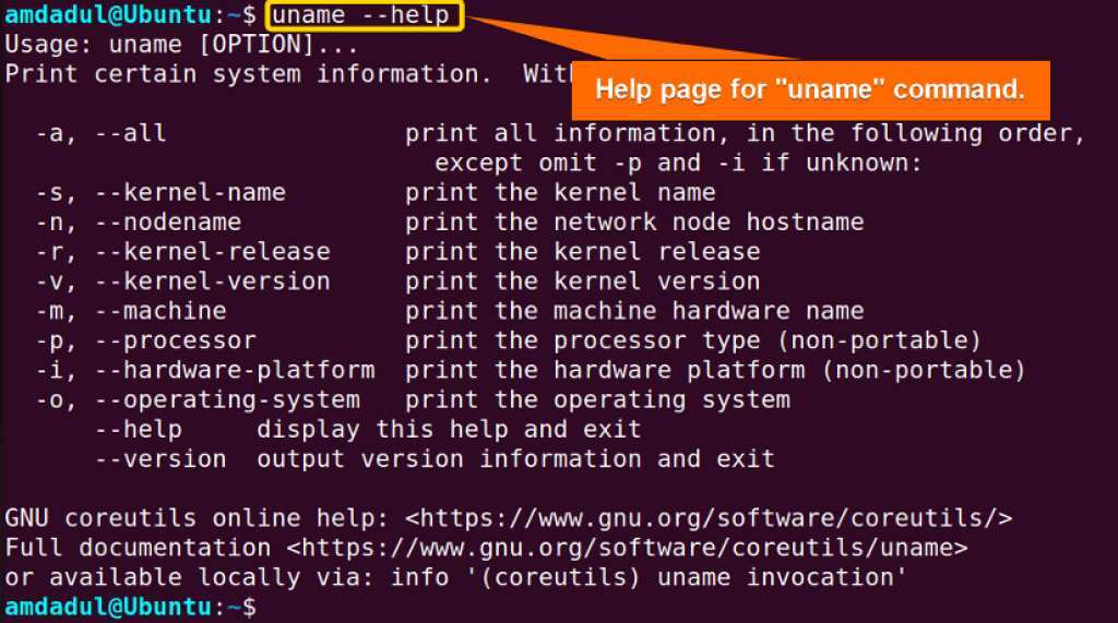 Linux terminal kernel version check