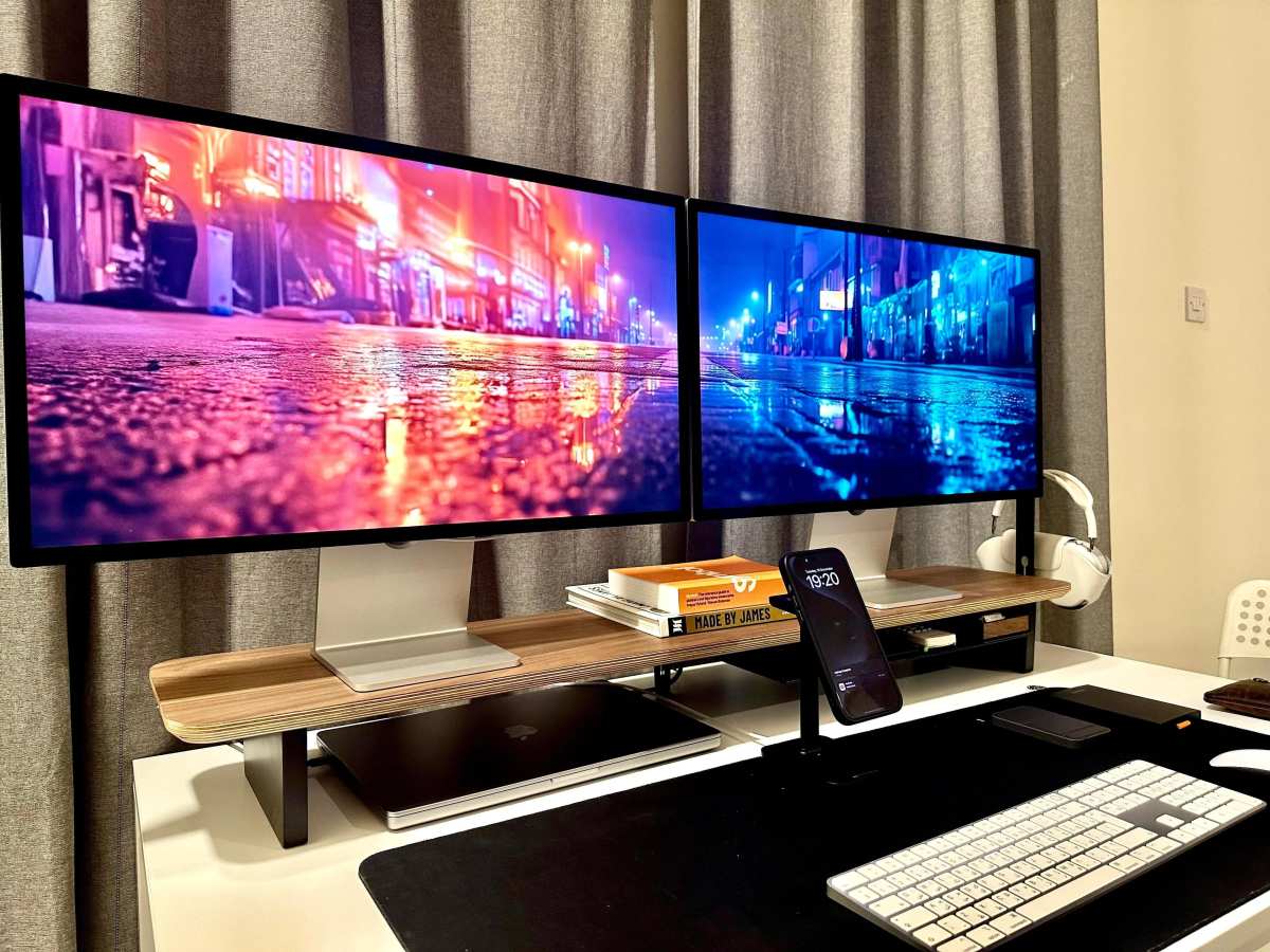macOS wallpaper settings for each display