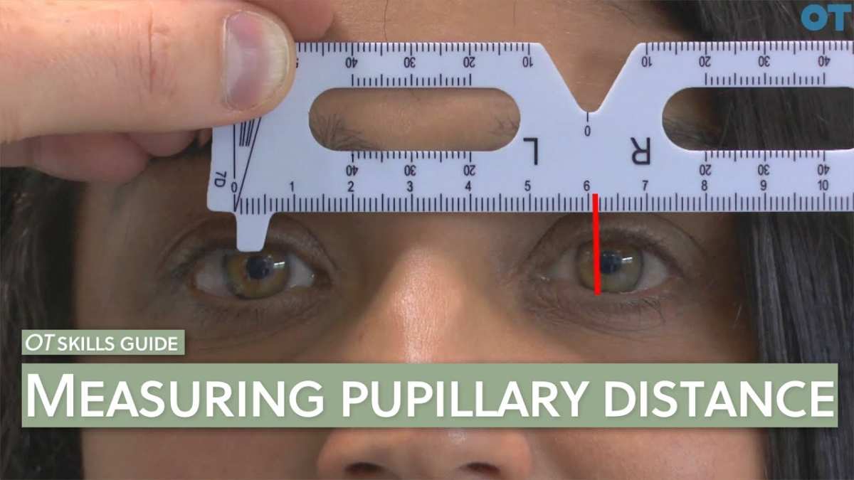 measuring monitor distance with ruler
