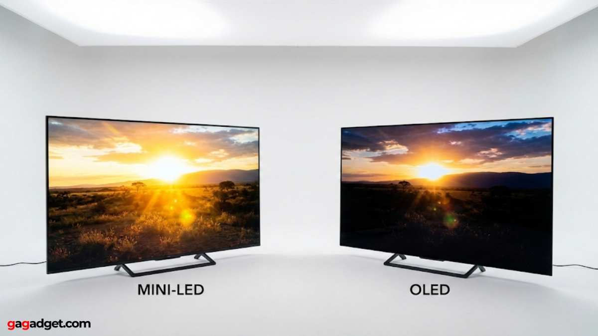 Mini LED vs OLED vs IPS comparison