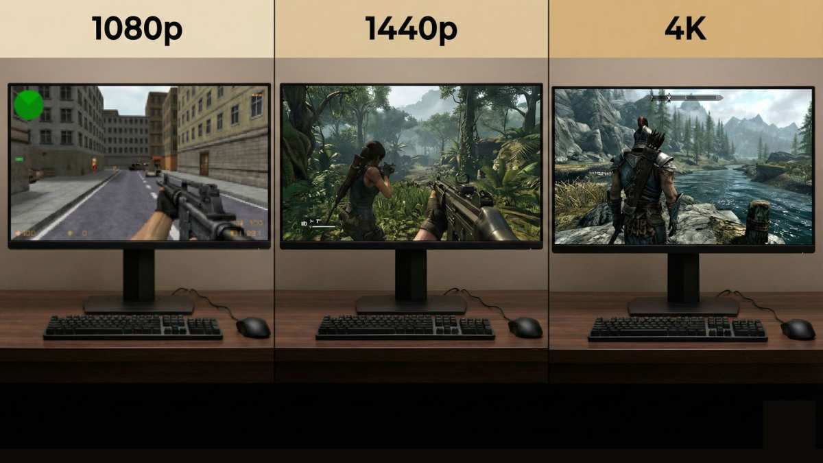 mixed resolution dual monitors