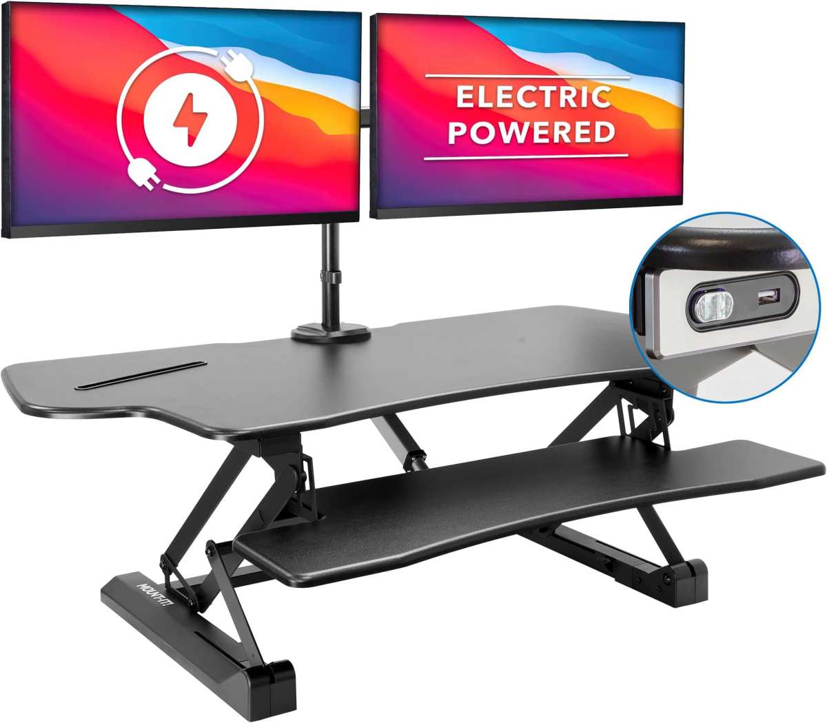 monitor arm vs riser stand comparison