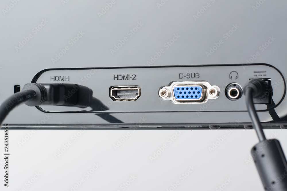 monitor audio connection error HDMI
