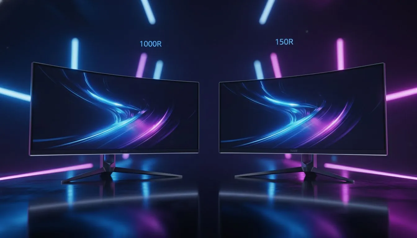 monitor curvature rating comparison