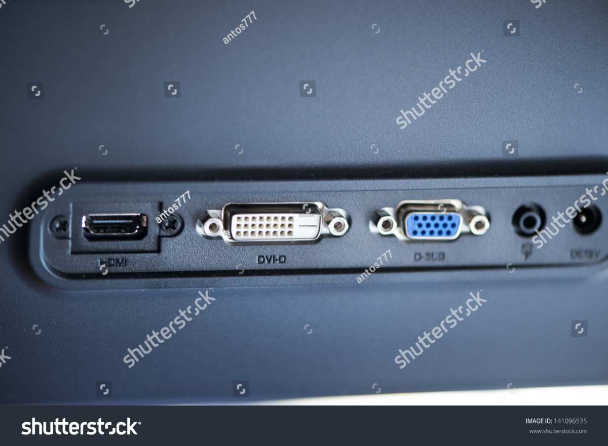 monitor inputs