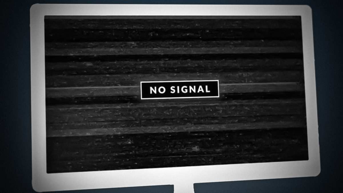 monitor no signal error