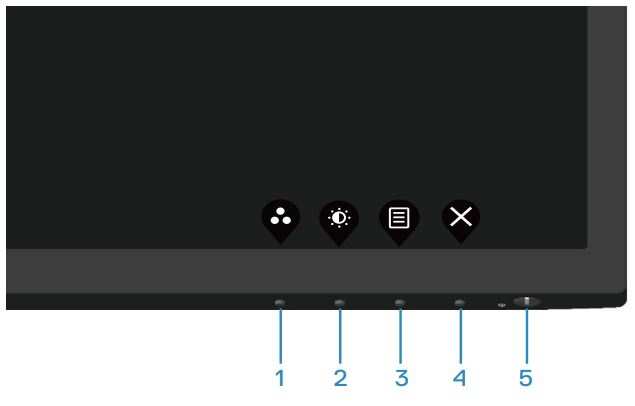 monitor OSD button HDR enable