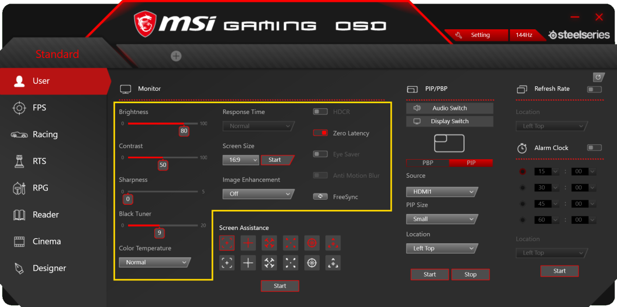 monitor resolution decision workflow