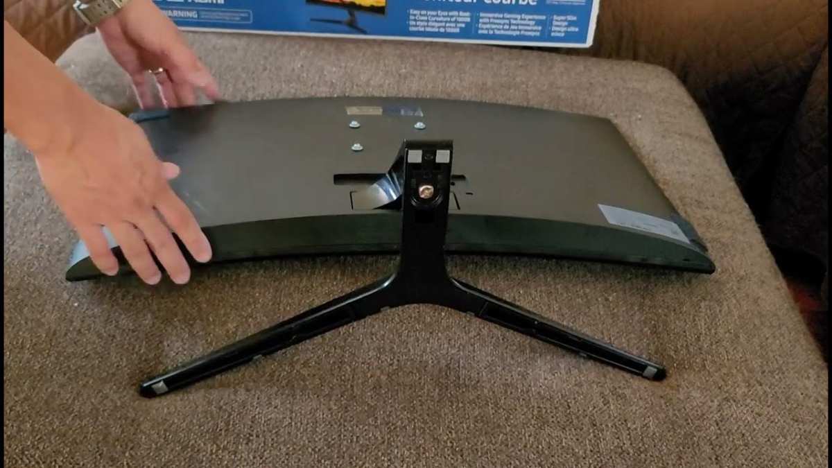 monitor stand removal