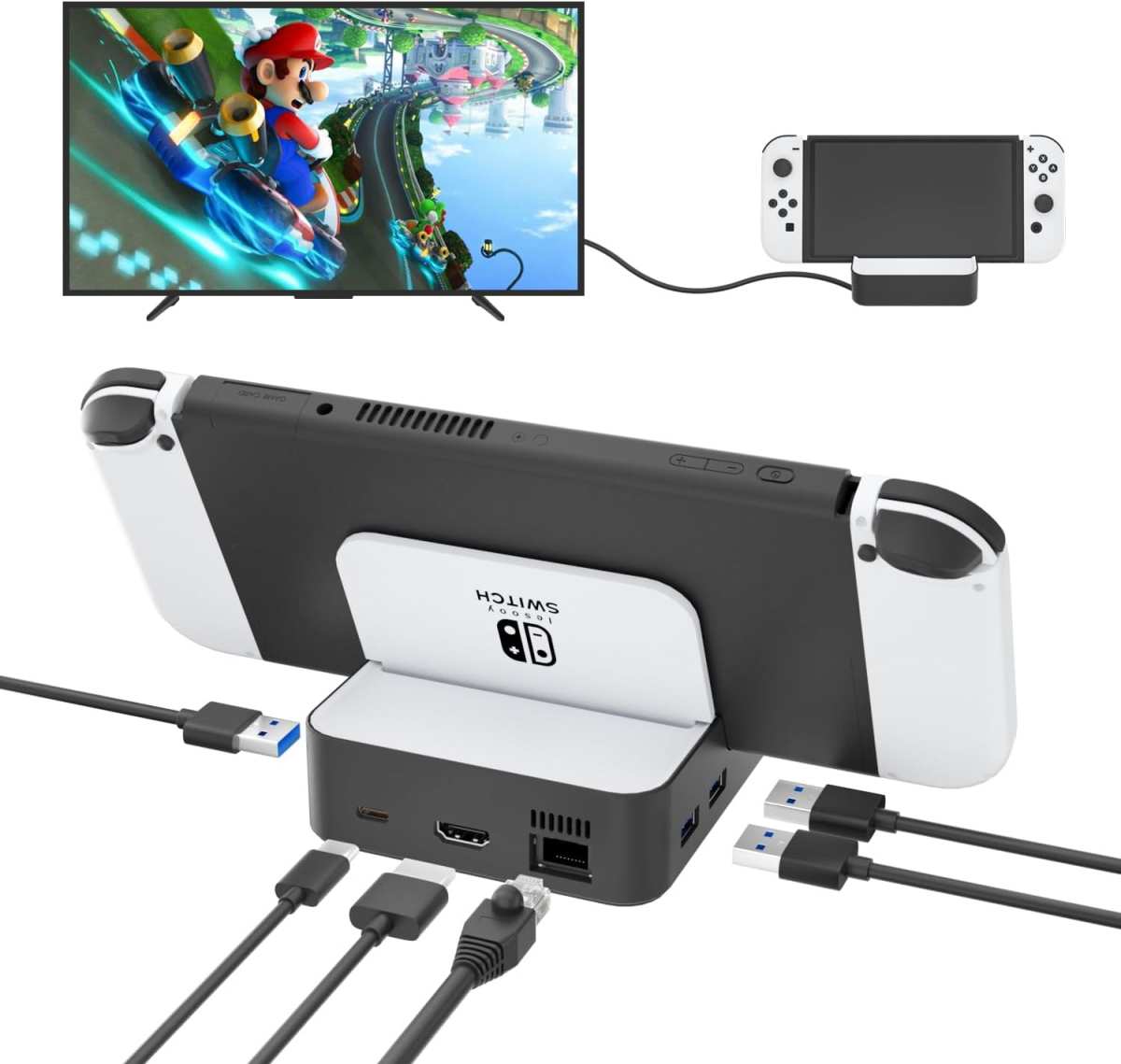 Nintendo Switch dock HDMI setup