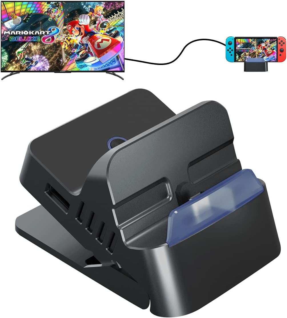 Nintendo Switch docked touchscreen use