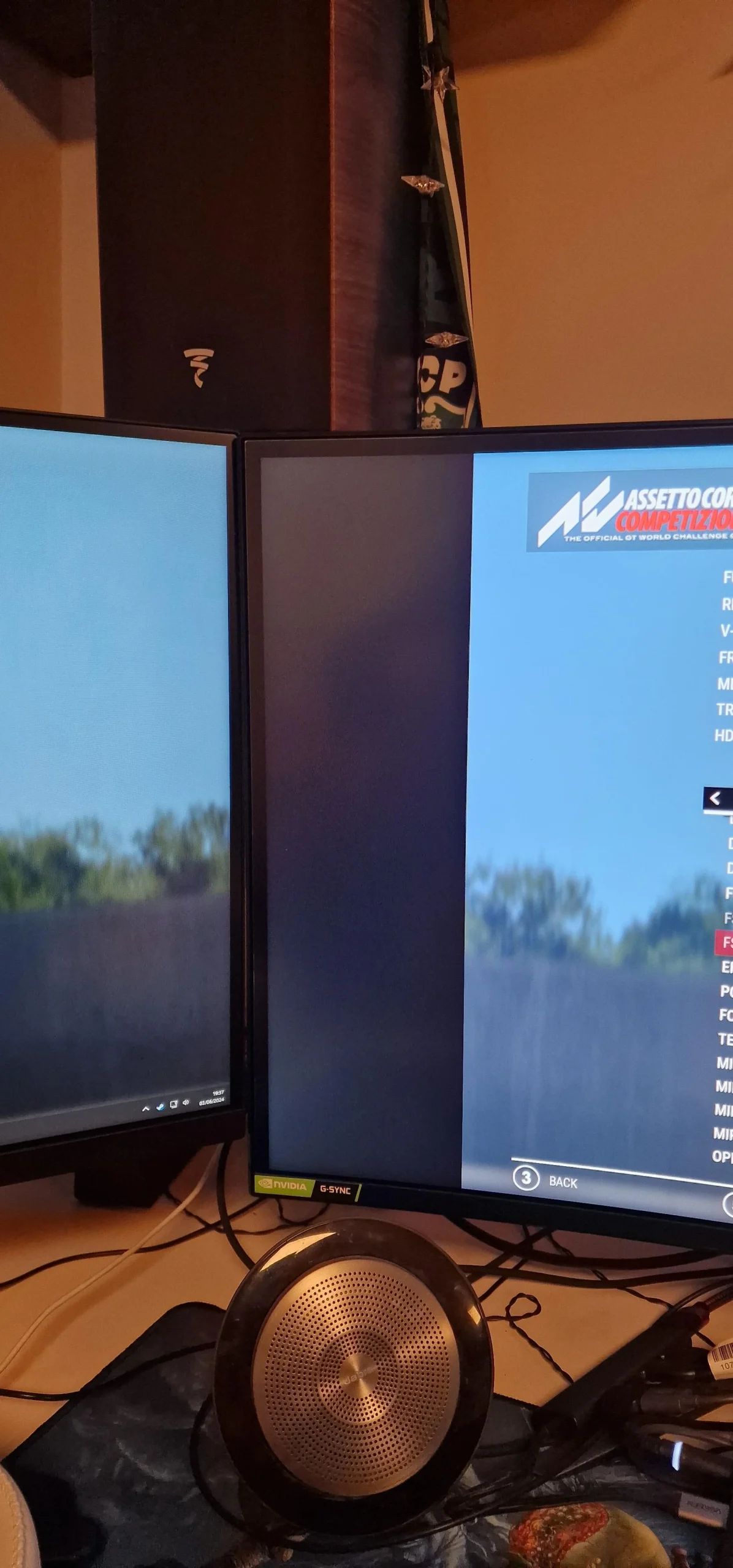 NVIDIA Control Panel configure Surround displays