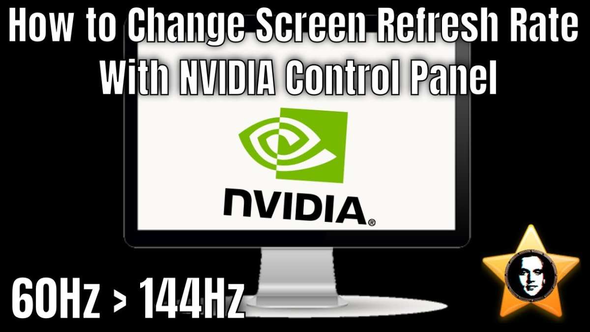 NVIDIA Control Panel refresh rate setting