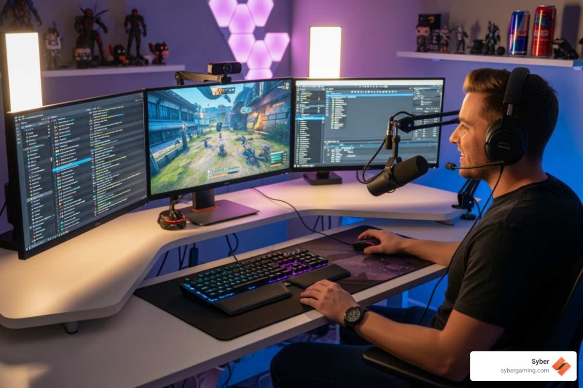 OBS dual monitor preview