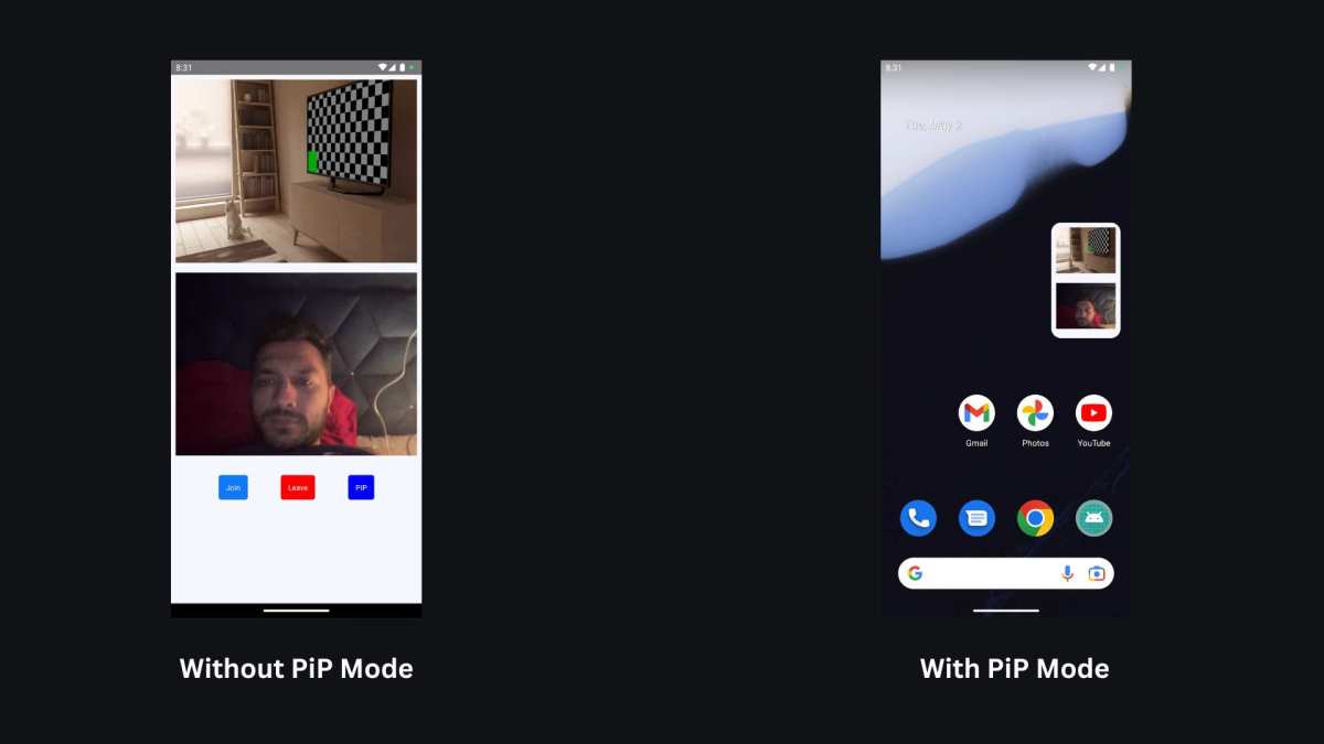 Picture-in-Picture mode