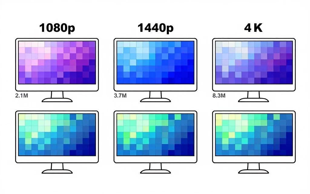pixel density comparison 27 inch