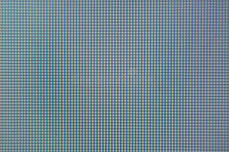pixelated text on 27 inch 1080p
