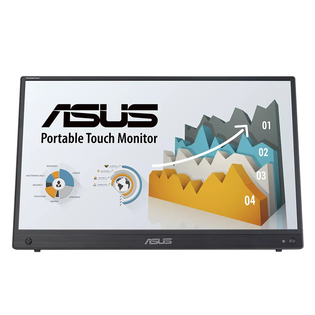 portable USB-C touchscreen monitor setup