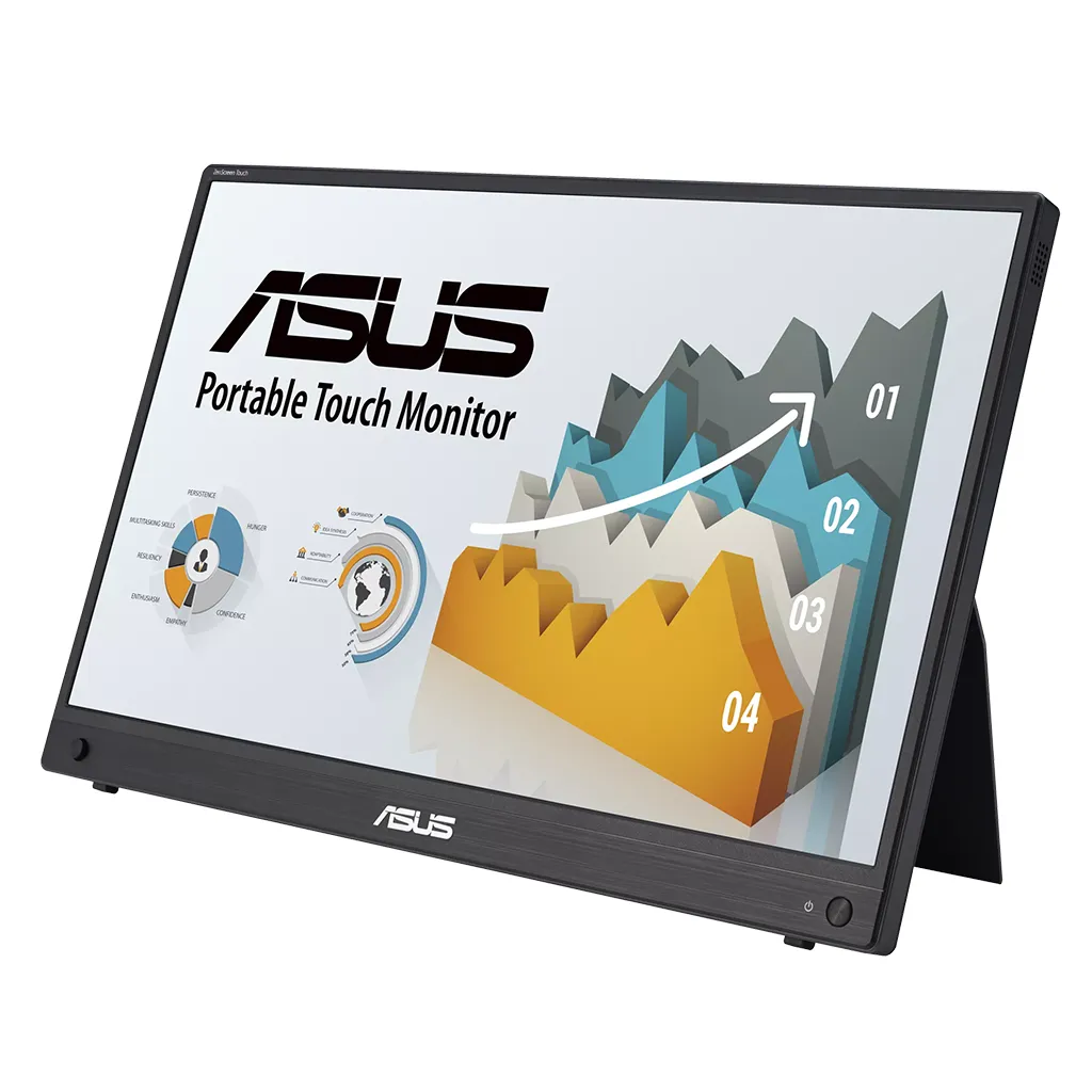 portable USB touchscreen monitor setup