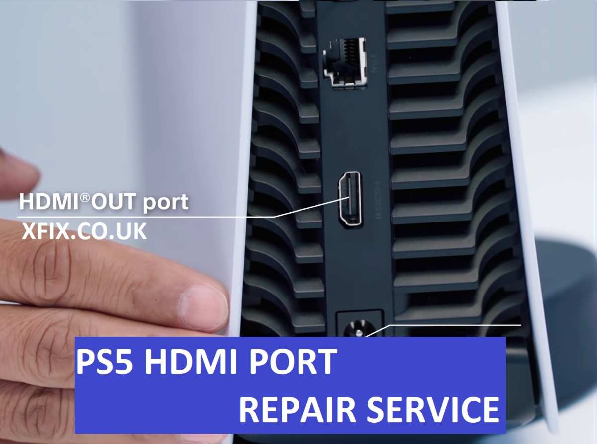 PS5 HDMI output port