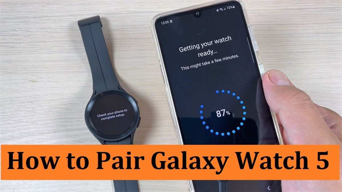 Samsung Galaxy Watch connection